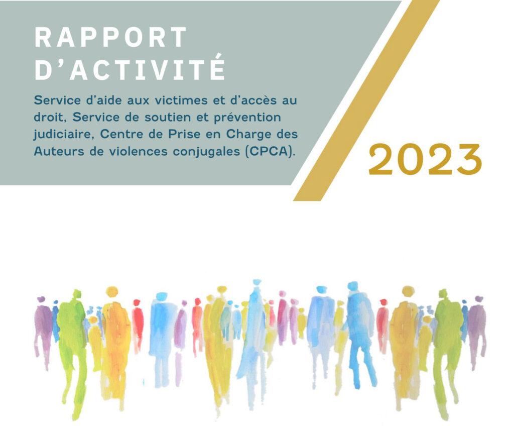 Couverture Rapport d'activité ACJM 2023