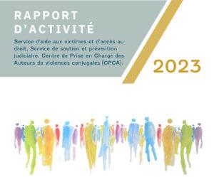 Couverture Rapport d'activité ACJM 2023